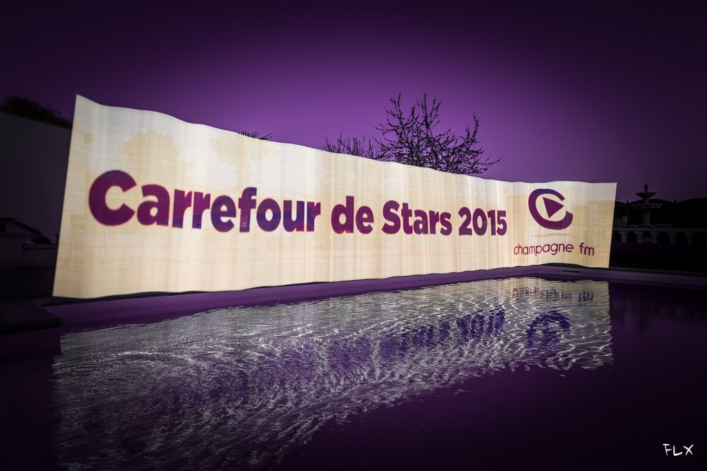 Bandeau pour réalisé la promotion du Carrefour de Star de Champagne FM